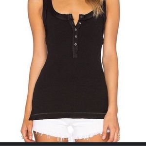Free People Time Out Tank in Black